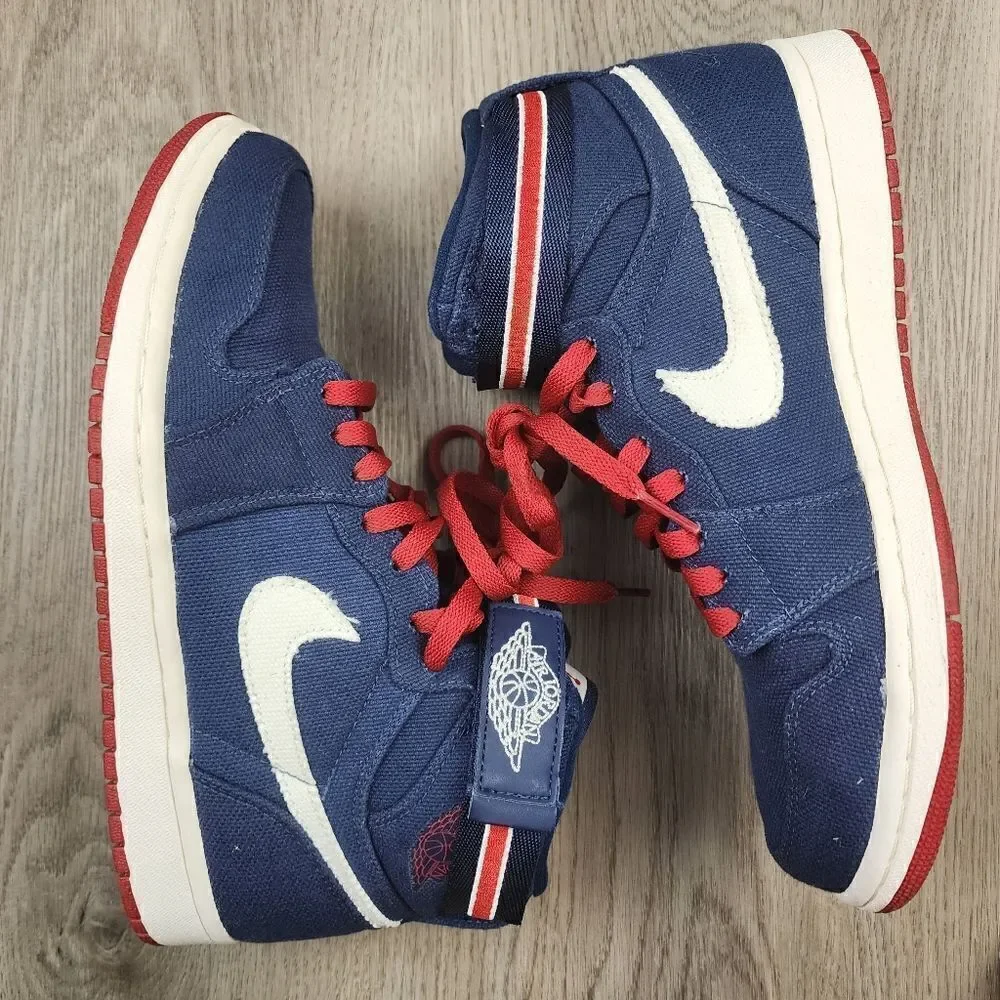 Air Jordan 1 High Strap Olympic Sneakers size 8.5
